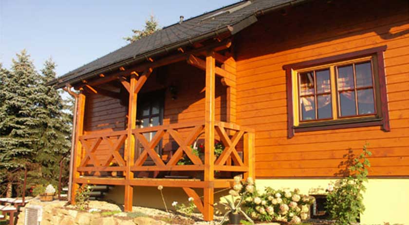 Allsend Holzhaus, Rose