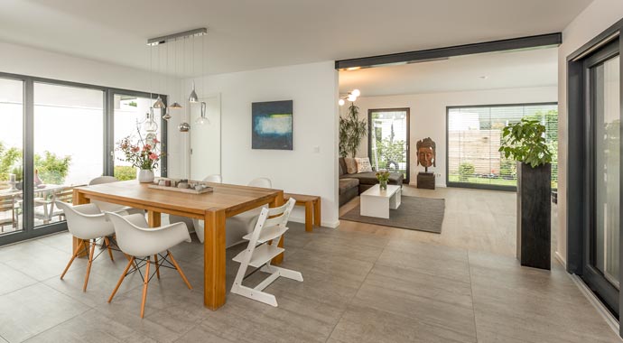 Meisterstück-Haus Generationenhaus Essbereich