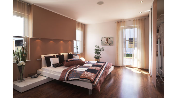 Rensch-Haus Musterhaus Madeira Schlafzimmer