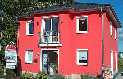 Town & Country Haus Musterhaus Stadthaus Flair 124 Außenansicht