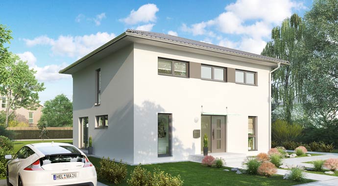 Außenansicht Haus Ravenna von HELMA Eigenheimbau