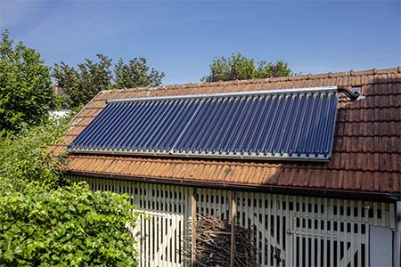 Solarthermie-Anlage von Paradigma