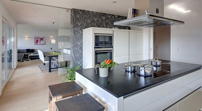 Sonnleitner Holzbauwerke, Einfamilienhaus in Hanglage