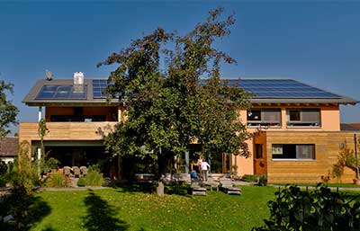 ZimmerMeisterHaus Musterhaus Walser Außenansicht