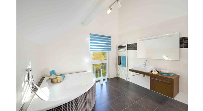 Musterhaus Poing-Grub von Kampa Badezimmer