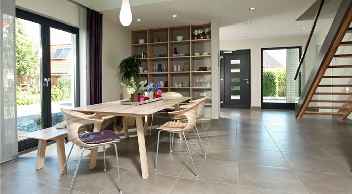 FingerHaus Musterhaus Neo 300 Essbereich
