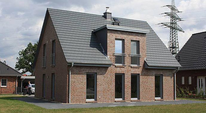 Town & Country Haus Musterhaus Flair 134 Außenansicht