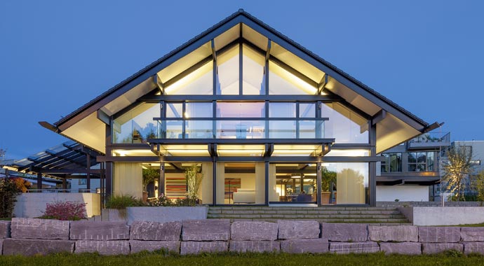 Huf Haus Musterhaus Art 5 Außenansicht