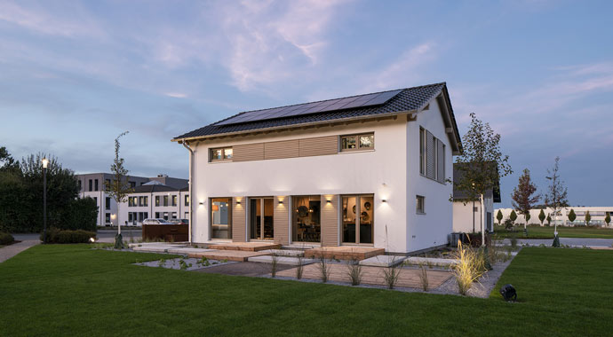 Haus Sento 500 B Außenansicht von FingerHaus