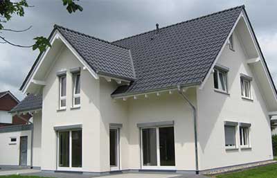 ZimmerMeisterHaus Musterhaus Krampe/Einfamilienhaus Außenansicht