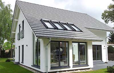 Scan Haus Musterhaus Falkensee Außenansicht