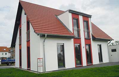 Town & Country Haus Musterhaus Flair 125 Außenansicht