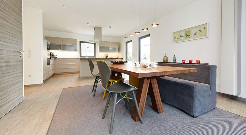 Gussek Haus Musterhaus Madeleine Essbereich