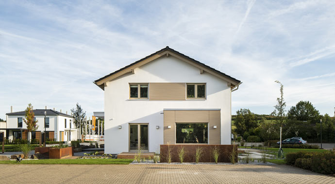Haus Sento 500 B Außenansicht von FingerHaus