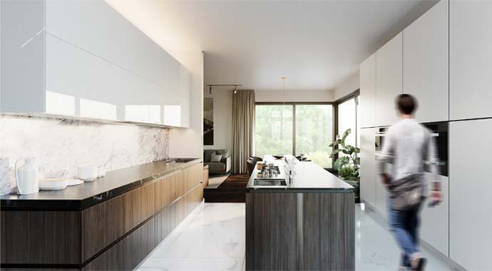 VISION 195 Kochbereich