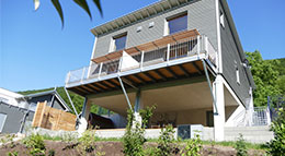 Baugrundstück mit extremer Hanglage