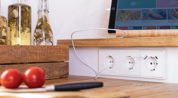 USB-Steckdose von JUNG