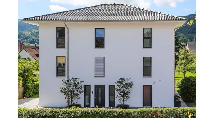 Außenansicht Musterhaus Bohlingen von Das Bodenseehaus