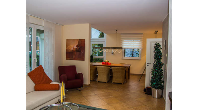 Heinz von Heiden Musterhaus Kamen Wohnbereich