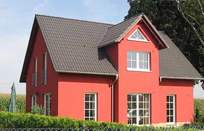 Town & Country Haus Musterhaus Lichthaus 121 Außenansicht