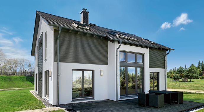 Fingerhut Einfamilienhaus R 118.20 Außenansicht