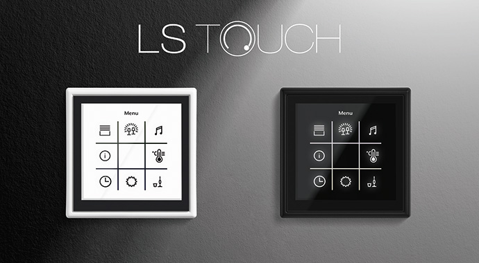 Raumcontroller LS Touch | Bild: jung.de