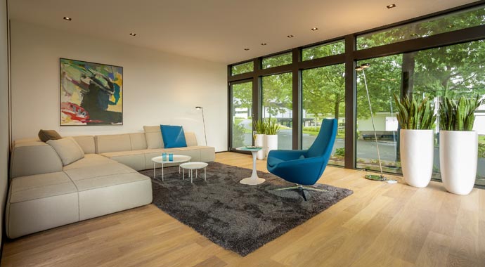 Huf Haus Musterhaus modum Küche