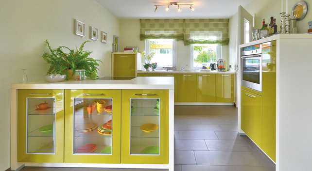 Musterhaus in Mannheim Küche