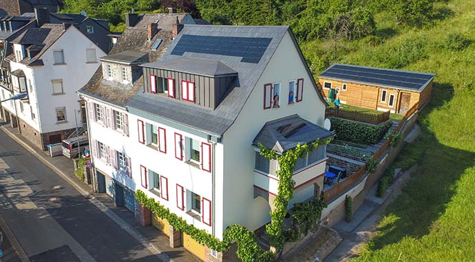 Klimaneutraler Altbau mit Schieferdach | Foto: Rathscheck