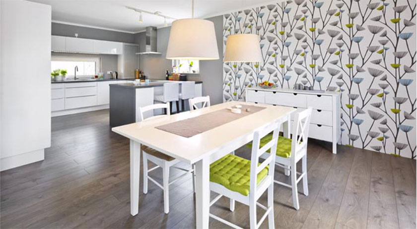 Heinz von Heiden Einfamilienhaus M 52 Essbereich