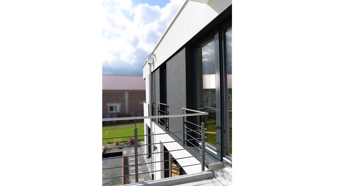 FBW Fertigbauwochner Musterhaus Rheinhausen Außenansicht