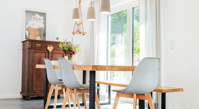 Essbereich Kundenhaus Amika von Fingerhut Haus