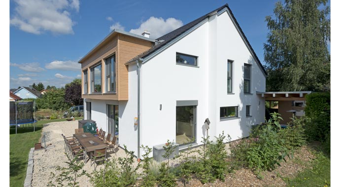 Regnauer Hausbau, Haus Döhlau, Außenansicht 