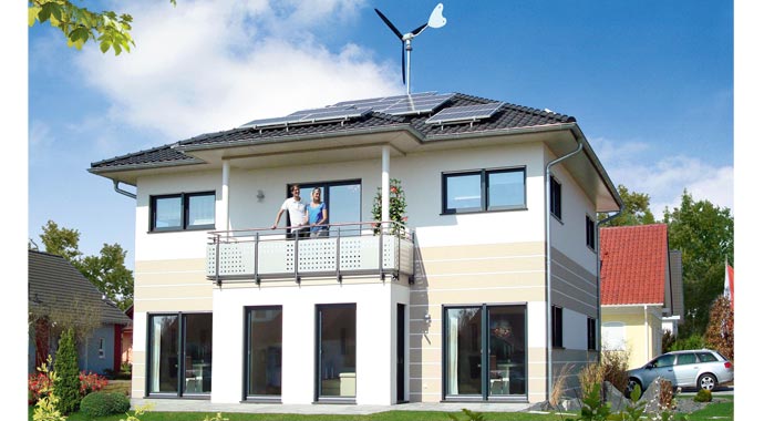 Rensch-Haus Musterhaus Ventura Außenansicht