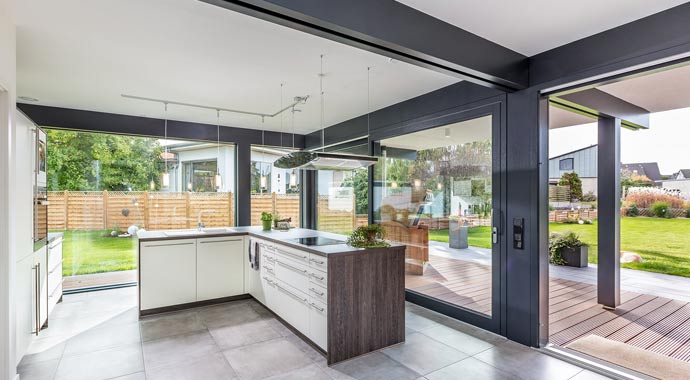 Küche Bungalow FUSION von Meisterstück-HAUS