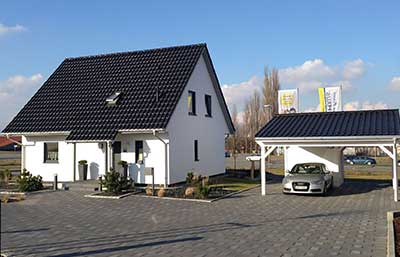 ScanHaus Musterhaus Neubrandenburg Außenansicht