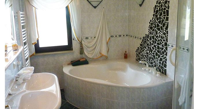 Bau mein Haus Musterhaus Chemnitz Typ Klassik 187 W Badezimmer