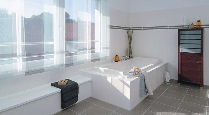 WeberHaus Ausstellungshaus Bad Vilbel Badezimmer