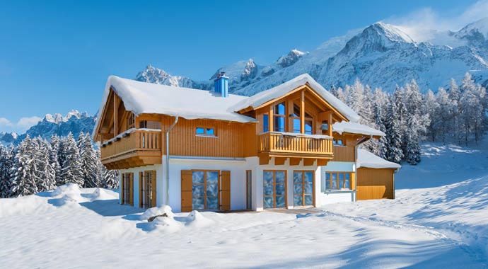 Außenansicht individueller Architektenentwurf Plansee von Isartaler Holzhaus