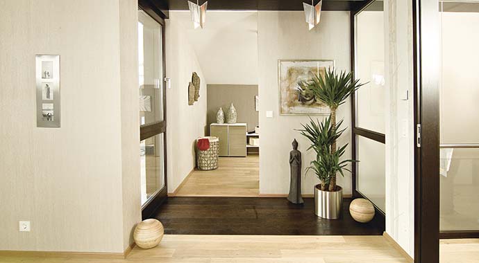 WeberHaus Ausstellungshaus Offenburg Wohnbereich