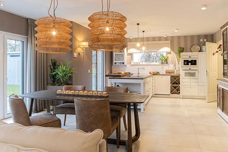 Wohnbereich Musterhaus SENTO 503 von FingerHaus