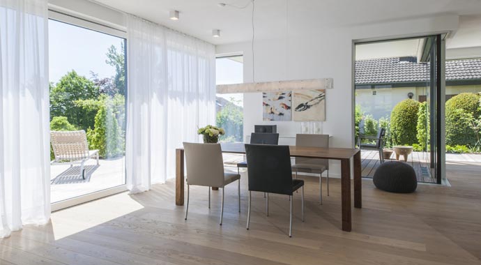 KitzlingerHaus Haus auf der Schillerhöhe Essbereich