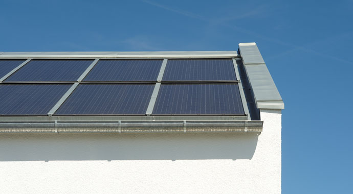 FischerHaus Energie-Plus-Haus Generation X Solardach