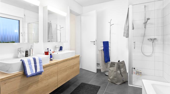 SchwörerHaus Haus Noller Badezimmer