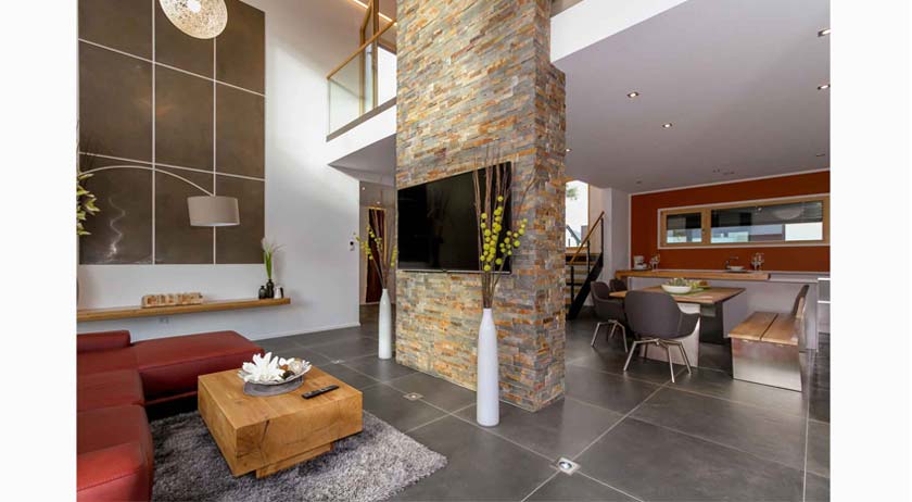 Albert-Haus Musterhaus Mannheim Wohnbereich