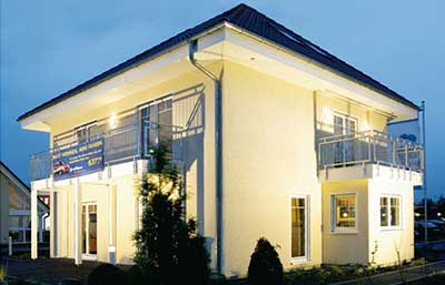 Allkauf Haus Musterhaus Kamen Außenansicht