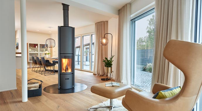 Wohnbereich Stadthaus Ehrmann von Bau-Fritz