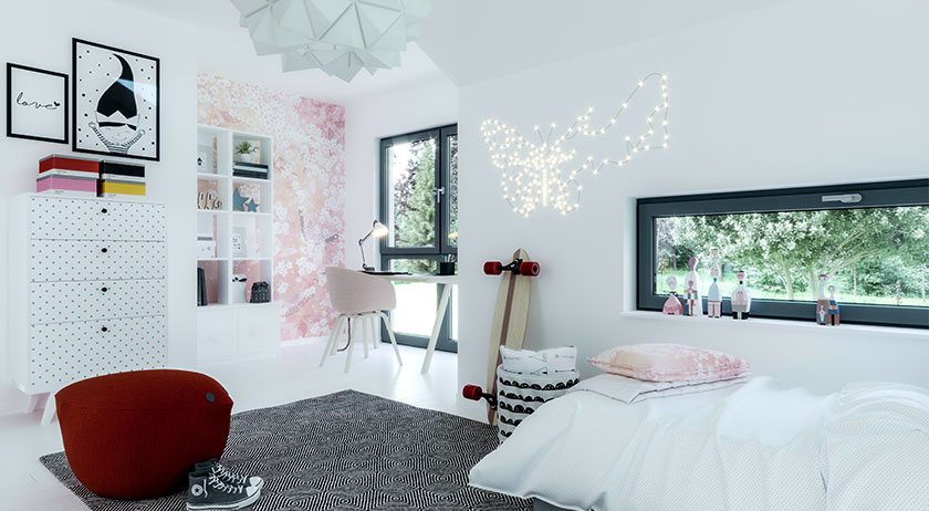 Schwabenhaus Selection-E-145 Wohnbeispiel Kinderzimmer