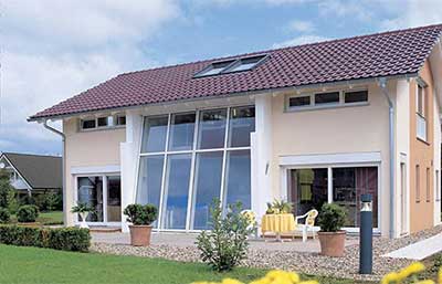 WeberHaus Ausstellungshaus Mülheim-Kärlich Außenansicht