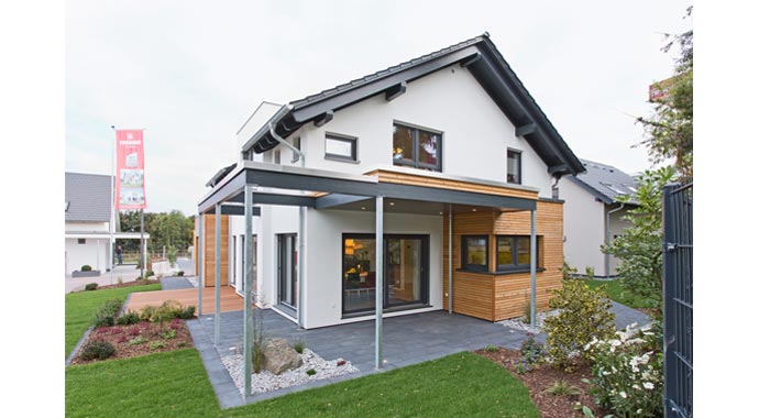 Fingerhut Haus Musterhaus Wuppertal R 140.20 Außenansicht